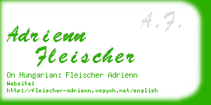 adrienn fleischer business card